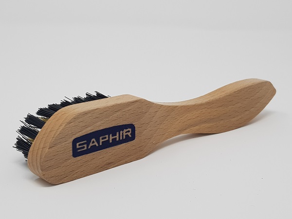 Saphir 16cm Wire Brush for Suede 2610