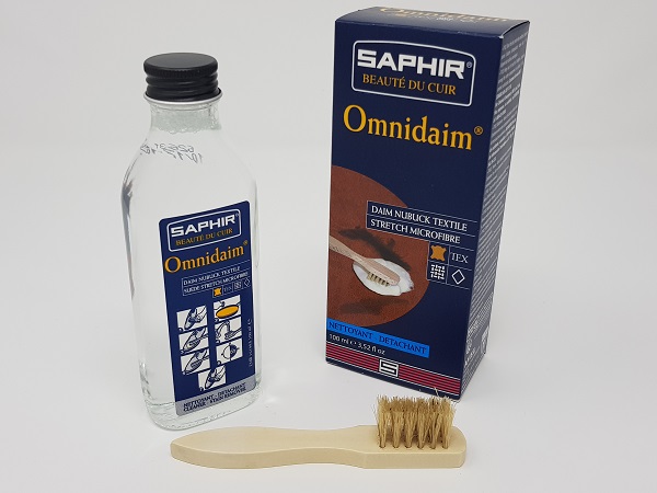 Saphir Omni 100ml Suede & Nubuck Stain Cleaner
