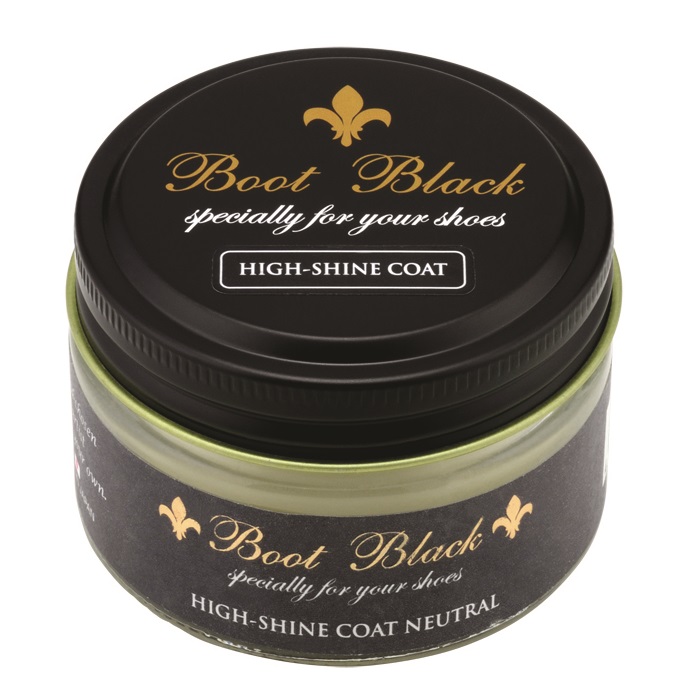 Boot Black High Shine Coat